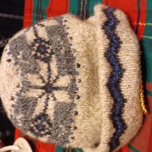 Eddie Bauer Woolen Winter Hat Thick Warm Unisex Lined Like New